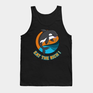 Eat the Rich Orca Tank Top